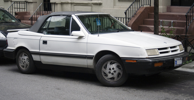 Dodge Shadow Convertible 2.5 Turbo