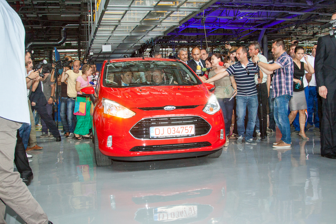 Das Werk in Craiova in Rumänien ist die modernste Fabrik von Ford in Ost-Europa.