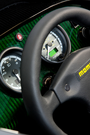 Detail of the dashboard of the special edition