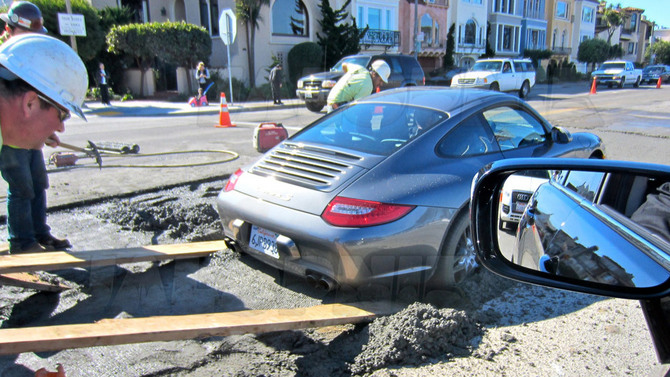 Keeping your Porsche intact: lesson nº1