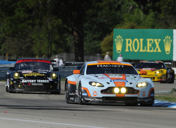 Aston Martin raced in the first several ALMS races for development