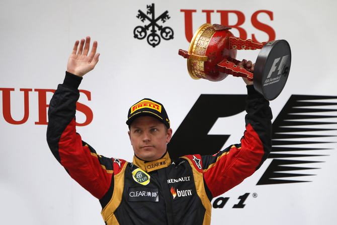 Raikkonen fuhr in den letzten drei Rennen zweimal aufs Podium