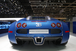 Bugatti Veyron Bleu Centenaire