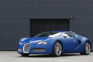 Bugatti Veyron Bleu Centenaire