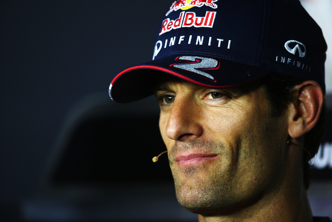 Webber believed that he could have been first, if a car had not gone off in front of him on his final lap