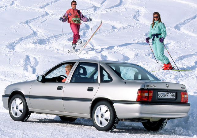 O Vectra introduziu um sistema de tração integral na gama da Opel