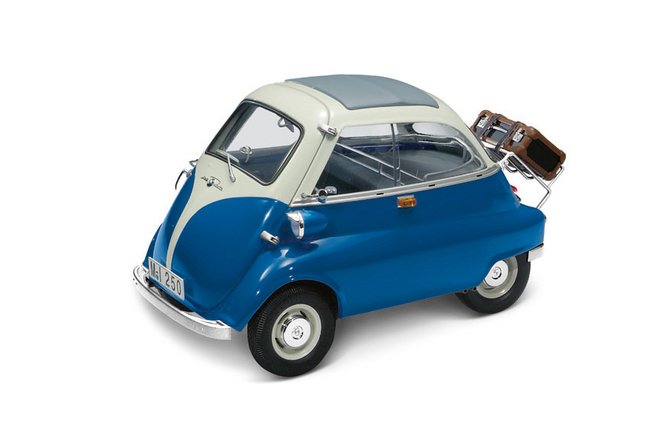 With its odd, egg-like shape, it is difficult not to smile at the sight of an Isetta.