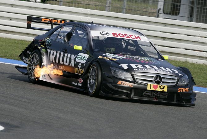 Schumacher raced in the DTM from 2008 to 2012