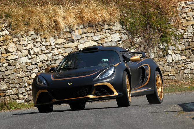 Lotus Testing Exige R-GT for Tarmac of St Remo Rally