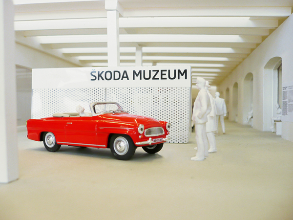 Skoda prepared these sample images using toys and models