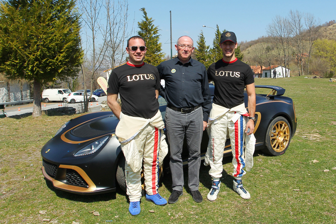 Lotus Testing Exige R-GT for Tarmac of St Remo Rally