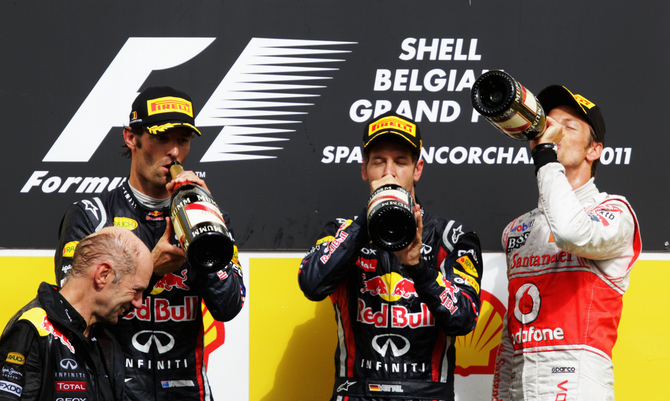 Vettel returns to victories in Spa