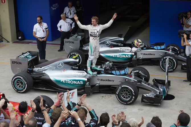 Nico Rosberg the Brazilian Grand Prix