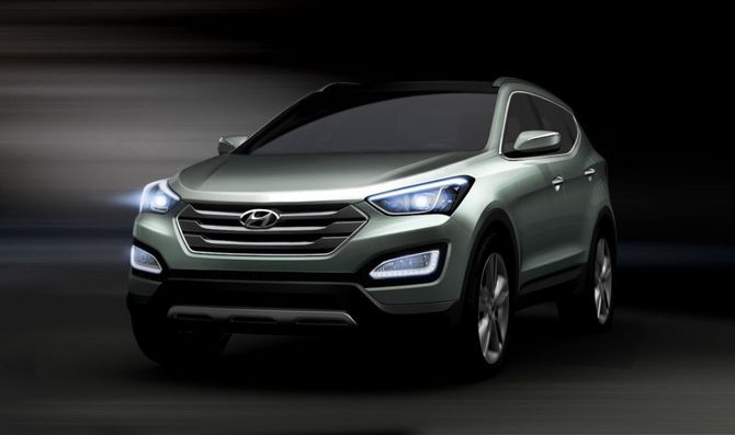 Next Hyundai Santa Fe Exterior Revealed on Twitter