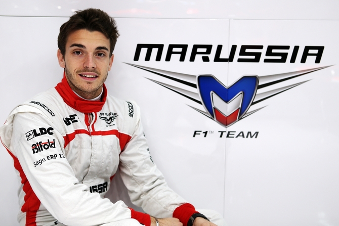 Bianchi tem um ano de contrato com a Marussia e terá com certeza um lugar numa equipa mais competitiva no próximo ano