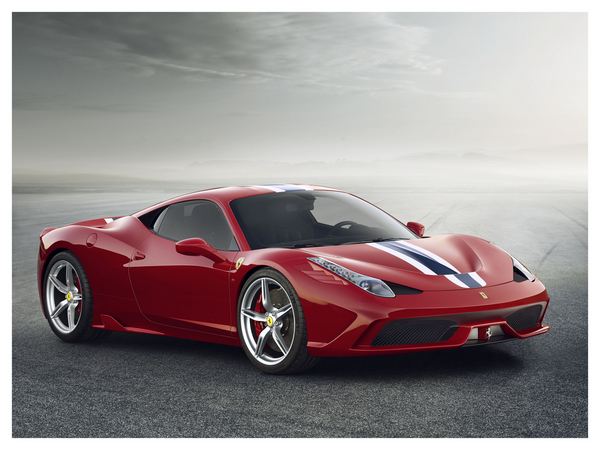 Ferrari recently introduced the higher performance 458 Speciale