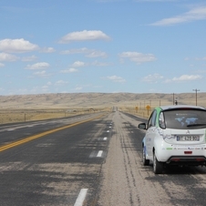 La CITROËN C-ZERO a achevé sa première grande étape : la traversée des USA