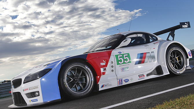 The car is a modified version of the Z4 GT3