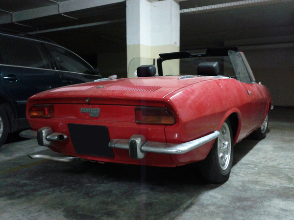 Stumbled upon: Fiat 850 Sport Spider