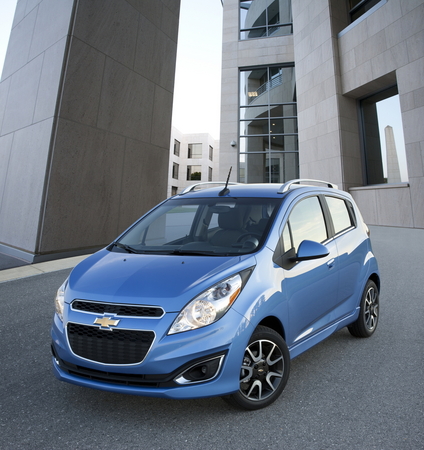 Chevy Spark Offers Inexpensive City Car with Motorcycle-tinged Interior