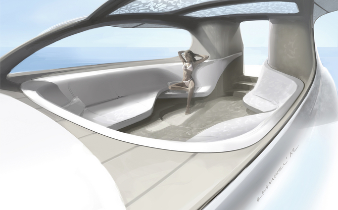 Mercedes Designs Yacht Inspired by Silver Arrows