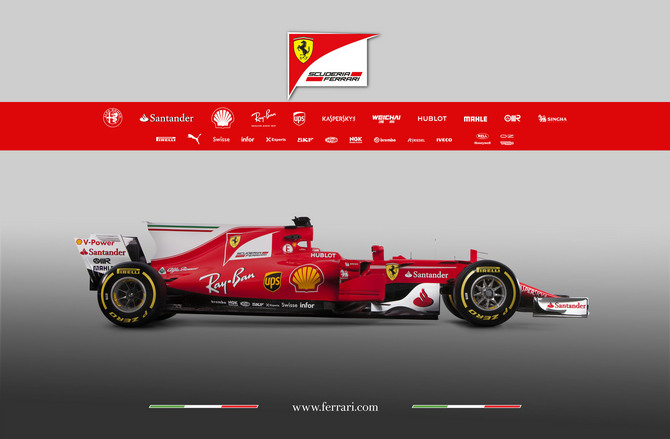 Scuderia Ferrari has adopted the new thumb-tip nose as well as the same 'T-wing' concept as Mercedes