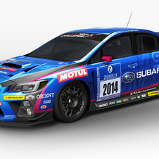 O novo WRX STI vai competir na edição de 2014 das 24 Horas de Nürburgring