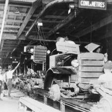 WWII ends, Toyota plants crops at Koromo Plant to feed employees, make pots & pans as side business