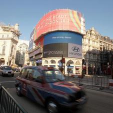 Hyundai Takes Over Piccadilly Circus