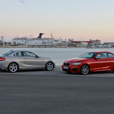 The M235i gets a unique front end