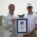 Coulthard Catches World's Longest Golf Shot into a Moving Car