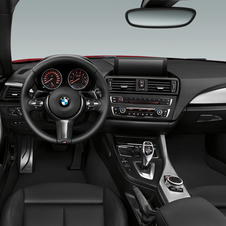 The interior is shared with the 1 Series