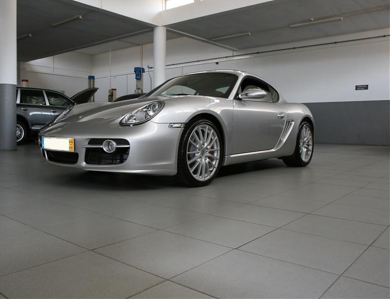 Porsche Cayman S pick up day