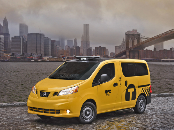 Le Celebre Taxi New Yorkais se Modernise avec le Nissan NV200