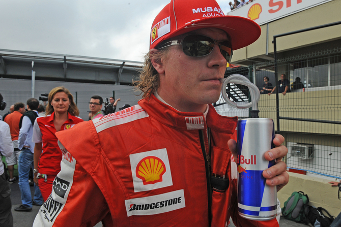 Raikkonen raced at Ferrari from 2007 to 2009