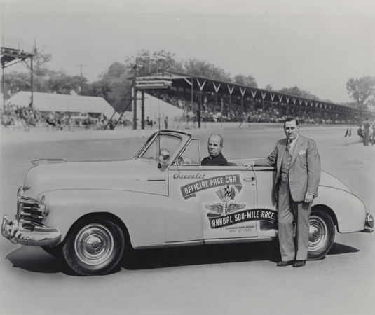 The first Chevrolet pace car was a Fleetmaster in 1948