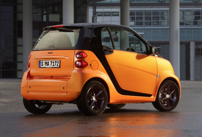 smart fortwo cabrio Night Orange