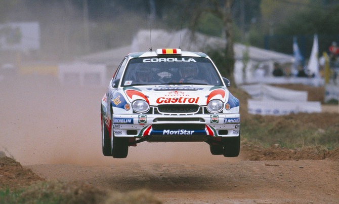 The WRC Corolla competed in 1997, 1998 and 1999