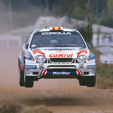 The WRC Corolla competed in 1997, 1998 and 1999