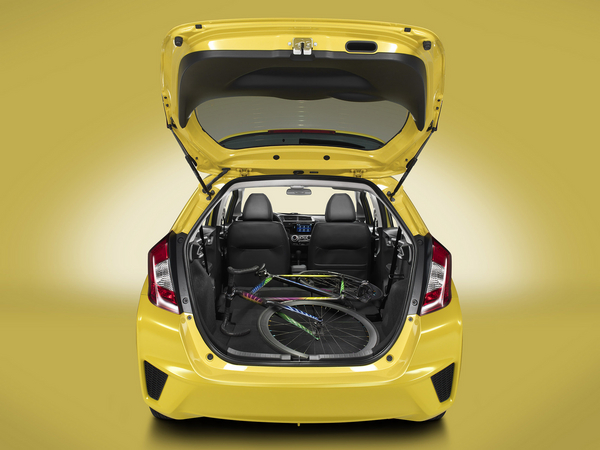 The latest car actually has slightly less cargo room with the seats down