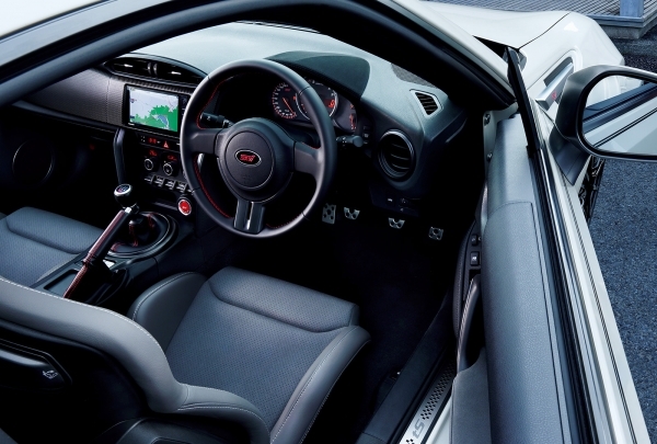 Much of the interior gets Alcantara upgrades