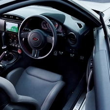 Much of the interior gets Alcantara upgrades