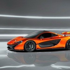 A asa inclui um elemento móvel tal como o MP4-12C