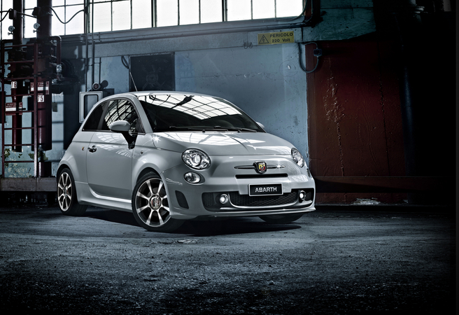 The Fiat Abarth get standard air conditioning, fog lights and rear parking sensor