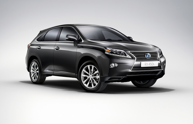 The RX is the bestselling Lexus in Europe