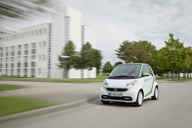 Zero-emission electric smart fortwo on the way