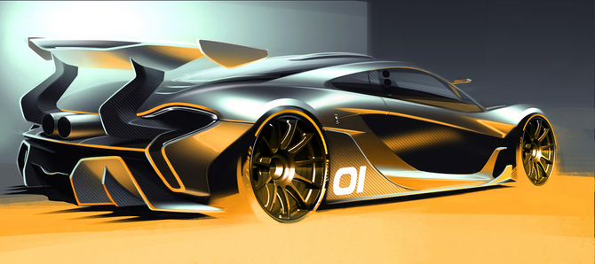 McLaren P1 GTR Concept