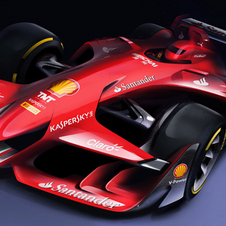 Ferrari decided that it is still possible to create a Formula 1 beautiful and at the same time effective