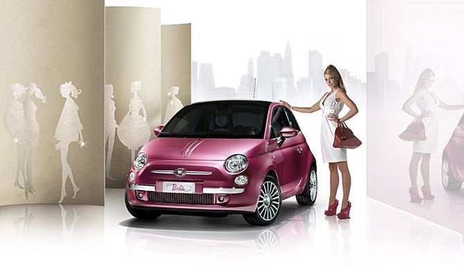 Fiat 500 Barbie