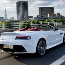 Roadster torna-se na versão mais potente do V12 Vantage